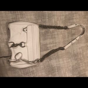 Rebecca Minkoff white mini bag